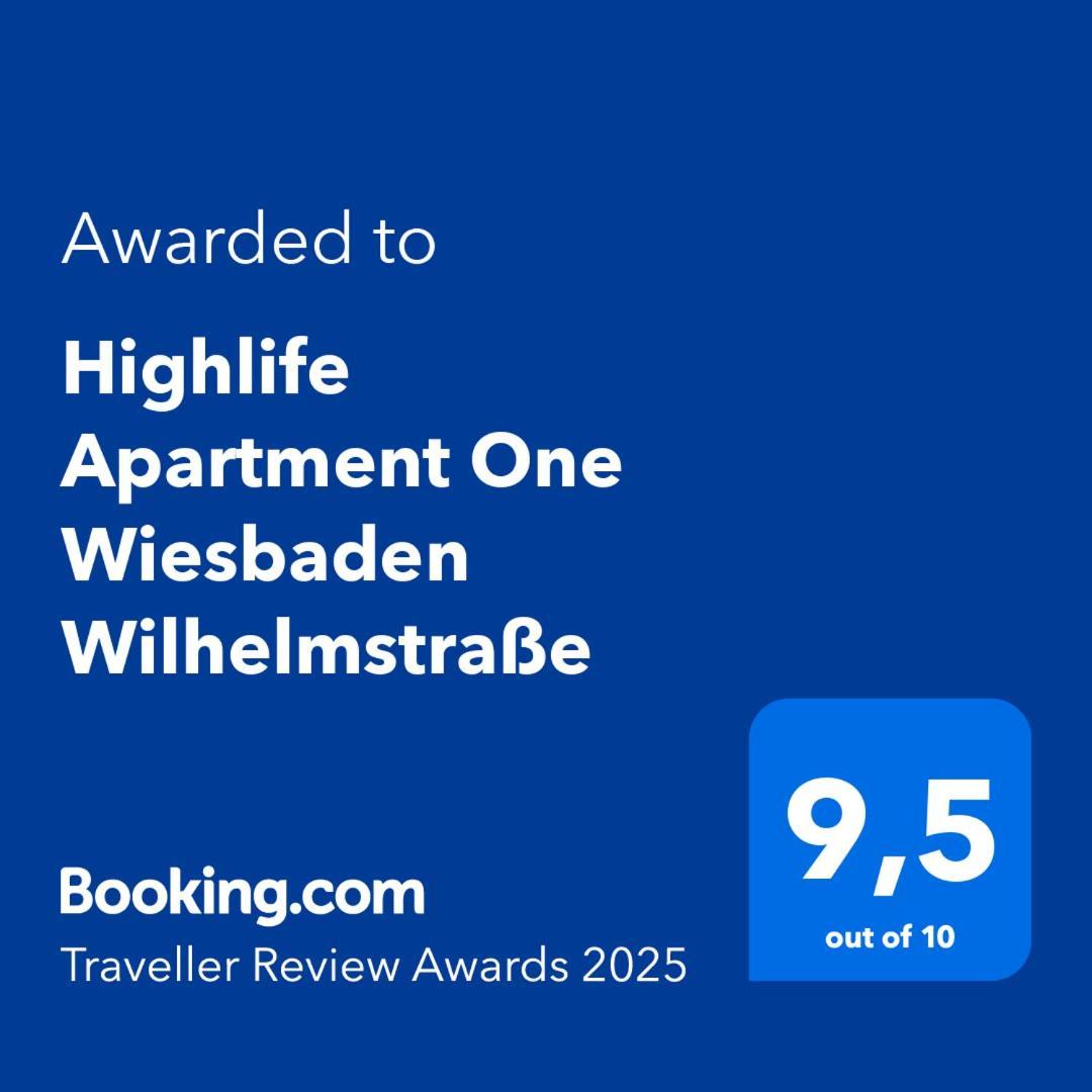 Highlife Apartment One Wiesbaden Wilhelmstrasse Ngoại thất bức ảnh